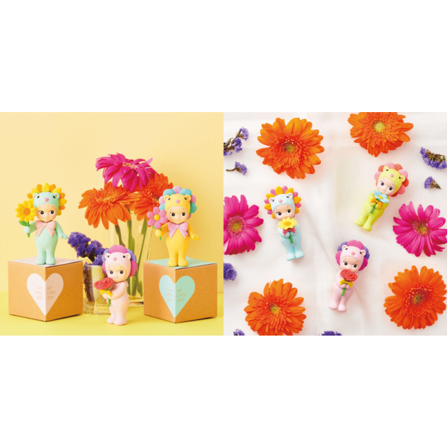 Sonny Angel Série Flower Gift - Cadeau Floral - limited edition