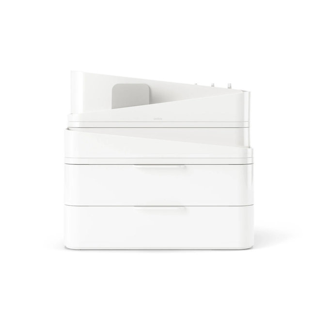 Umbra - Organisateur de Cosmétiques Glam - large blanc