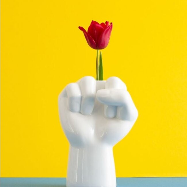 Werkwaardig - Vase FCKVASE - weiß