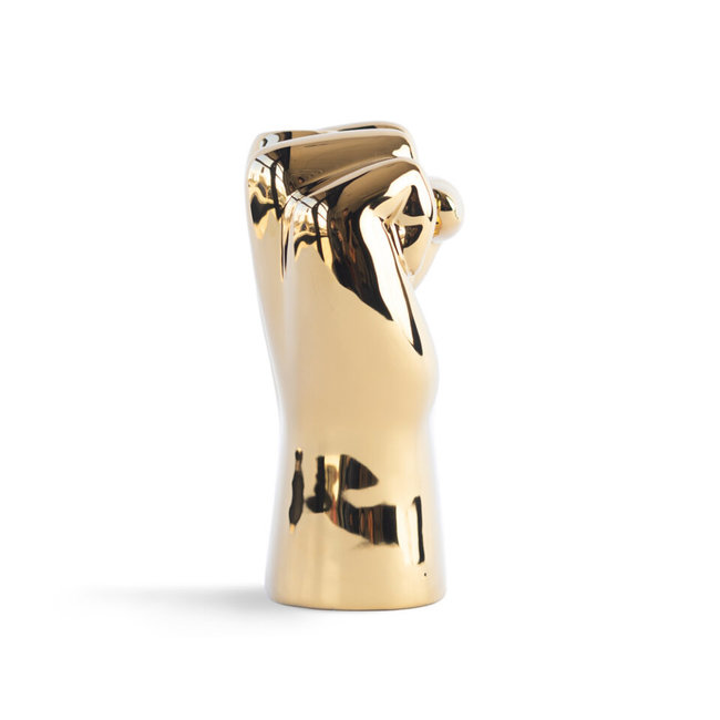 Werkwaardig - Vaas FCKVASE - goud