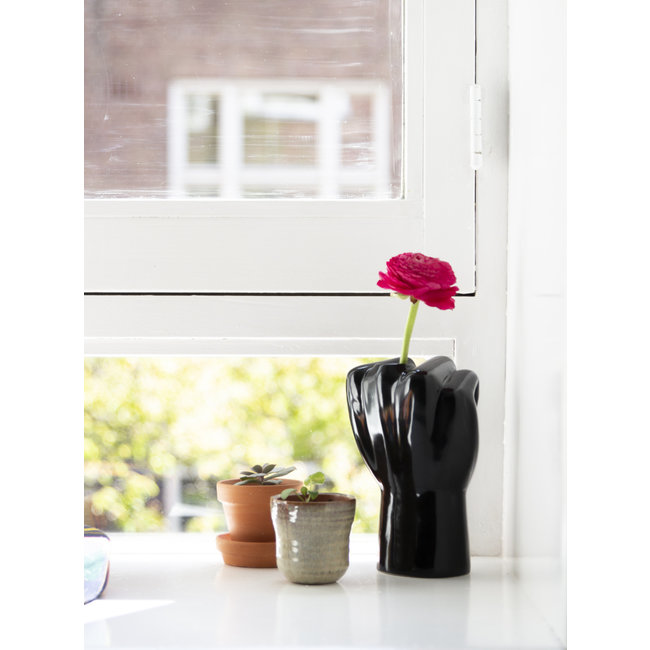 Werkwaardig - Vase FCKVASE  - black
