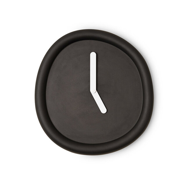 Werkwaardig - Wanduhr Round Clock - schwarz