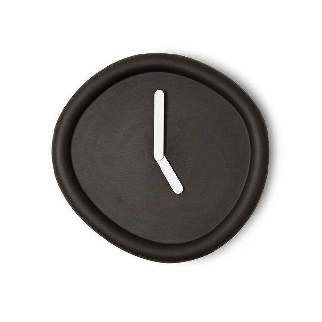 Werkwaardig Wandklok Round Clock - zwart