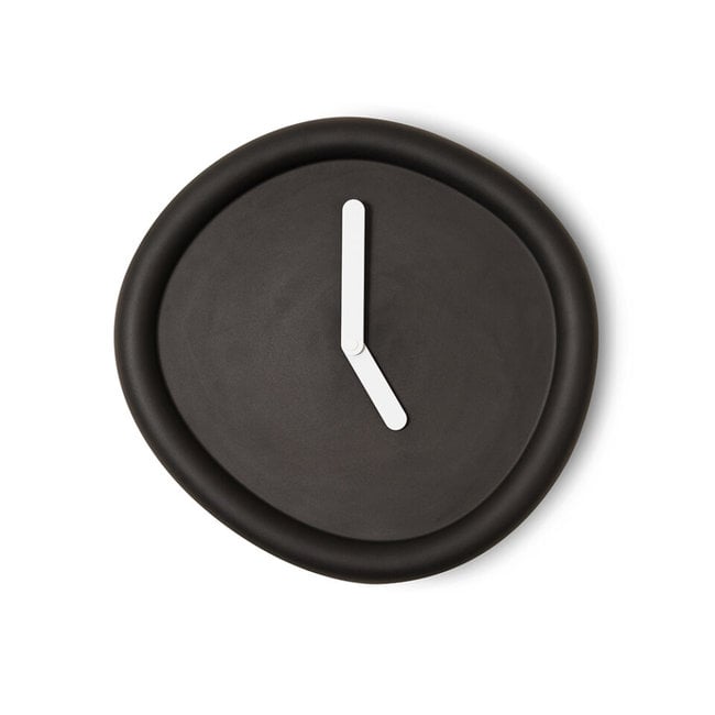 Werkwaardig Wanduhr Round Clock - schwarz