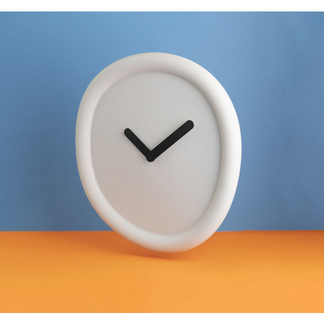 Werkwaardig - Wall Clock Round Clock - light grey