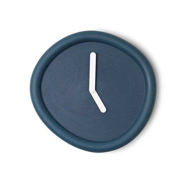 Werkwaardig - Wall Clock Round Clock - deep blue