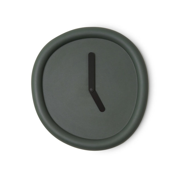 Werkwaardig - Horloge Murale Round Clock - vert foncé