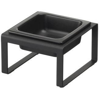 Yamazaki  Pet Food Bowl Cat - black