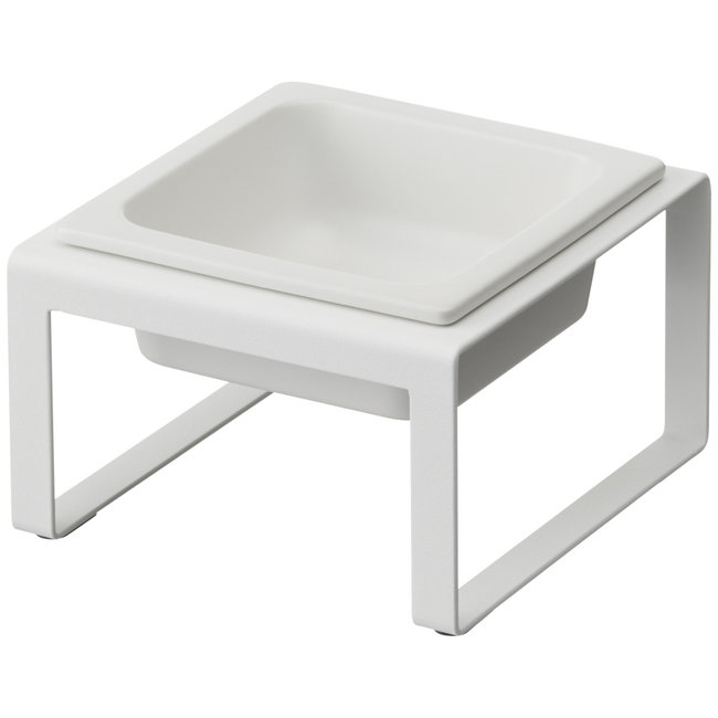 Yamazaki  Pet Food Bowl Cat - white