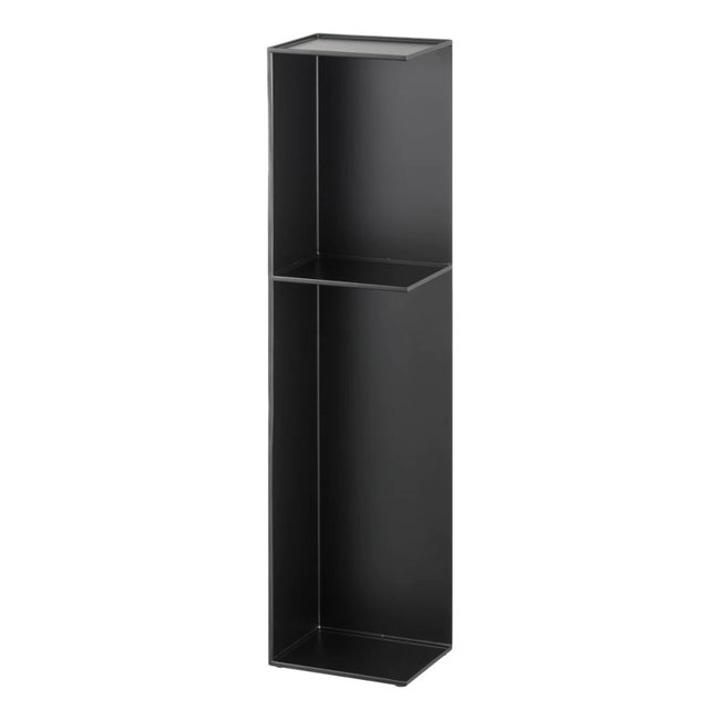 Yamazaki - Toilet rack - Toilet roll holder Slim Tower - black