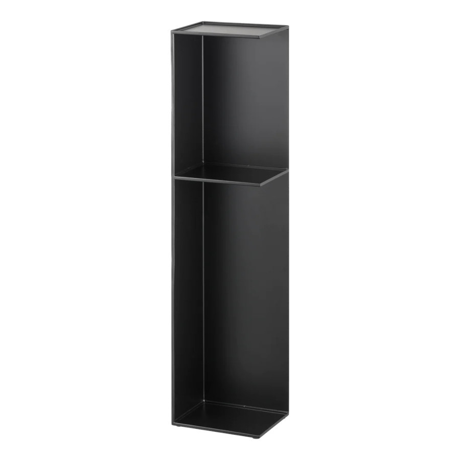 Toilettenständer - Toilettenpapierhalter Slim Tower - schwarz - Yamazaki -  Axeswar Design