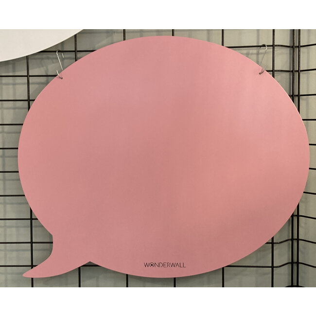 FAB5 Wonderwall - Magnetic Board Text Balloon - medium - pink