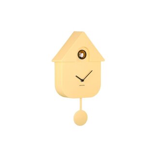 Karlsson Cuckoo Clock Cuckoo House - Soft Yellow