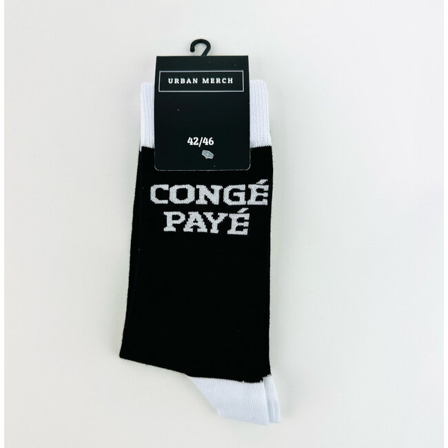 Urban Merch - Socken Congé Payé - Größe 42/46 (Herren)