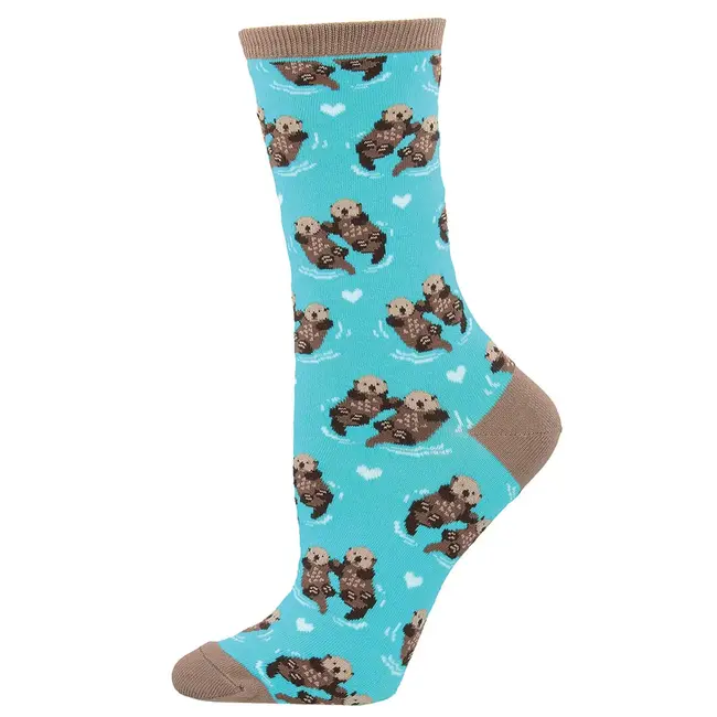 SockSmith - Socks Significant Otter - bright blue - size 36-41 (women)