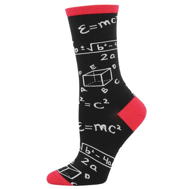 SockSmith - Chaussettes Maths - mathématiques - taille 36-41 (femmes)