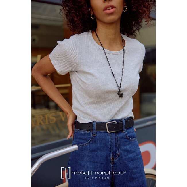 Metalmorphose - Collier On Shirt Crâne