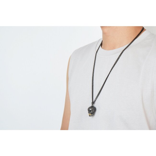 Metalmorphose - Collier On Shirt Crâne