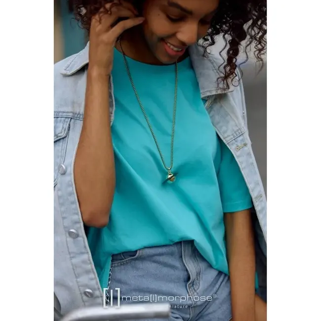 Metalmorphose - On Shirt Necklace Saturn