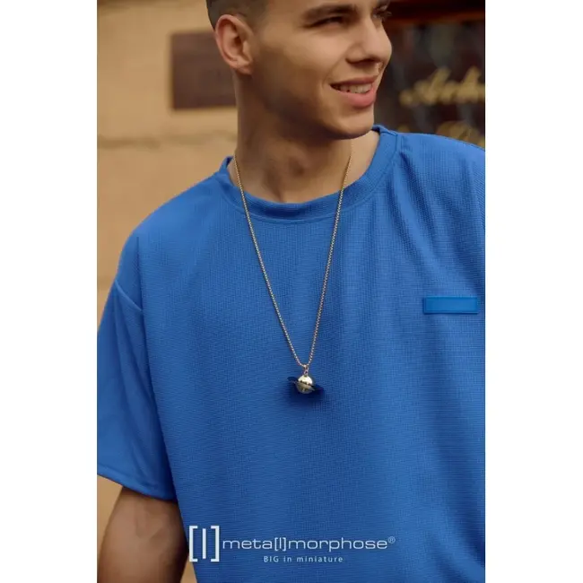 Metalmorphose - On Shirt Necklace Saturn