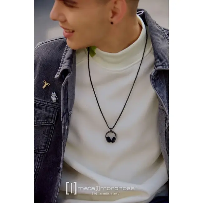 Metalmorphose - On Shirt Halskette Kopfhörer