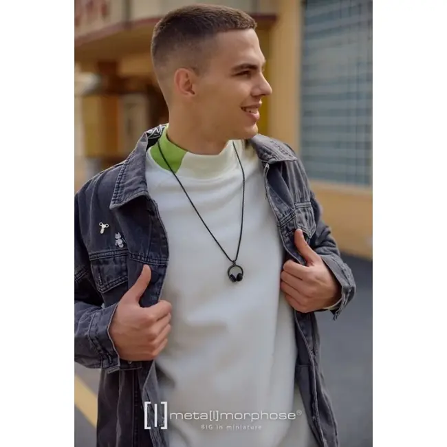Metalmorphose - On Shirt Halskette Kopfhörer