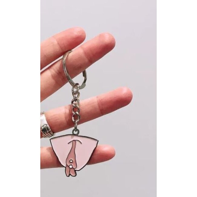 Eat Mielies- Keyring Vulva - Vagina