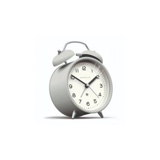 Newgate Retro Alarm Clock Charlie - grey