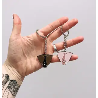 Eat Mielies Porte-Clés Vulva
