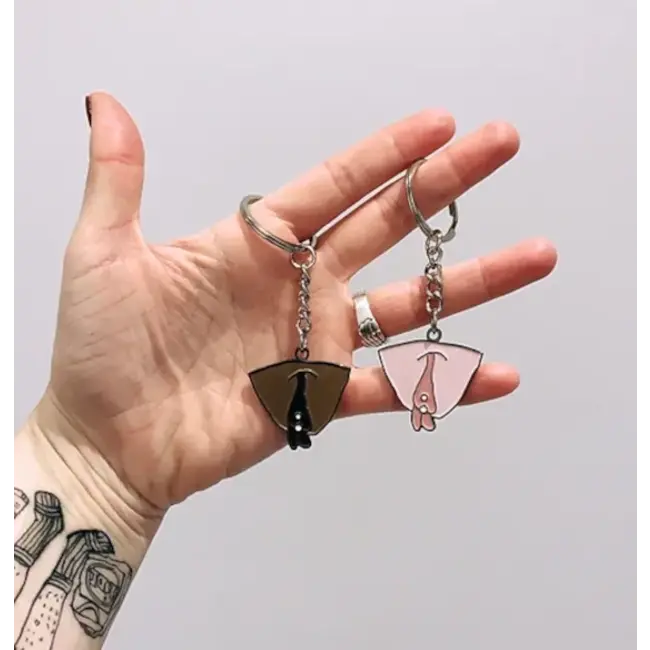 Eat Mielies- Keyring Vulva - Vagina