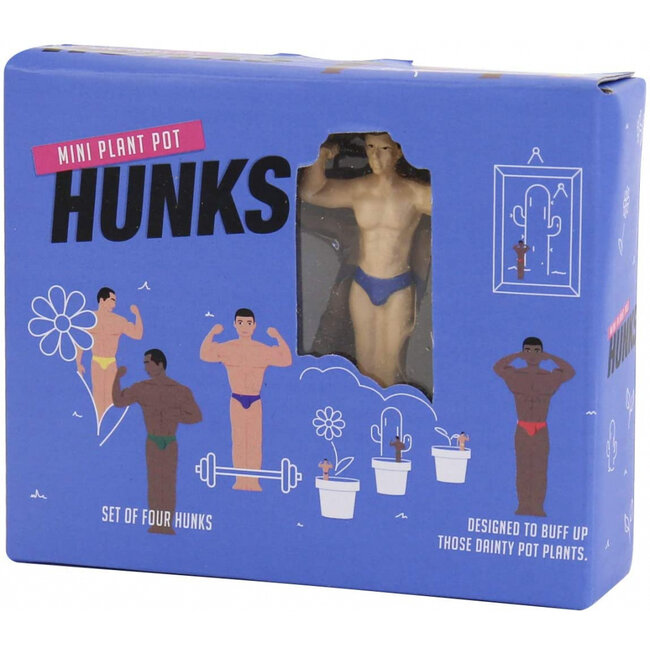 Gift Republic - Plant Markeerders Hunks - set van 4