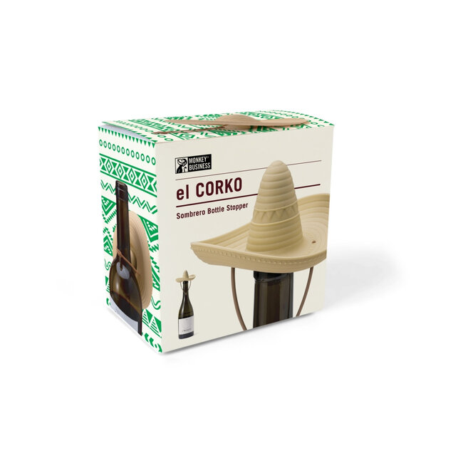Monkey Business - Wine Bottle Stopper El Corko