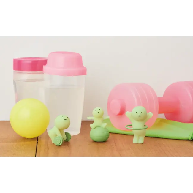 Smiski Glow in The Dark - Série Exercising - Fitness