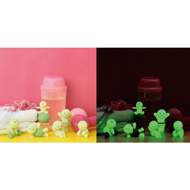 Smiski Glow in The Dark - Exercising Series - Fitness