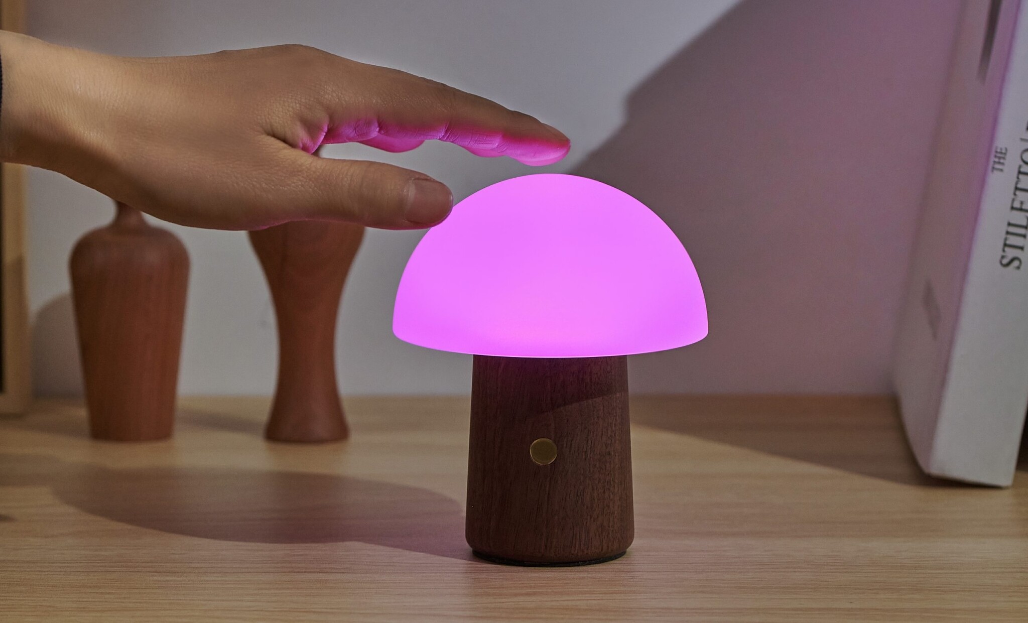 Lampe tactile Champignon – Noyo créatif