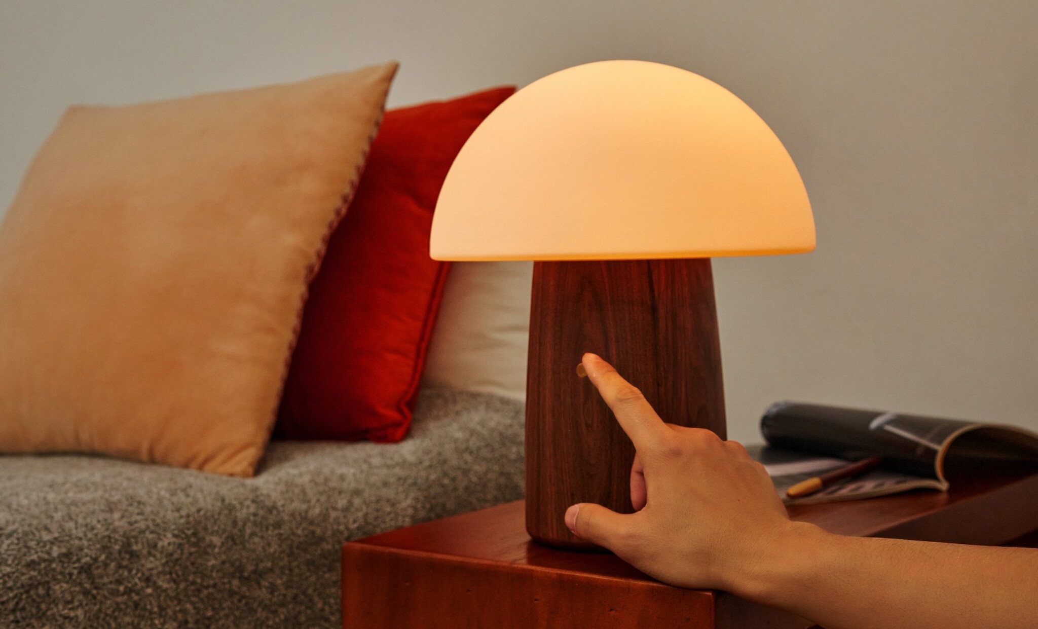 Gingko Design Alice Mushroom Lamp