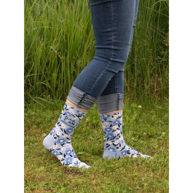 Blue Q - Sokken / Kousen Bitch I Am Relaxed - maat 36-41 (vrouwen)