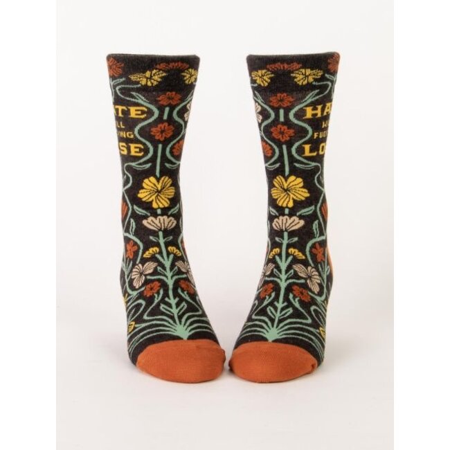 Blue Q - Socks Hate Will Fucking Lose - size 40-46 (men)