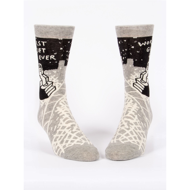 Blue Q - Chaussettes Worst Gift Ever - taille 40-46 (hommes)