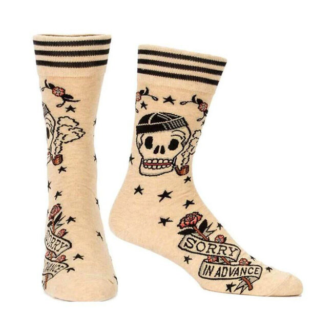 Blue Q - Chaussettes Sorry In Advance - taille 40-46 (hommes)