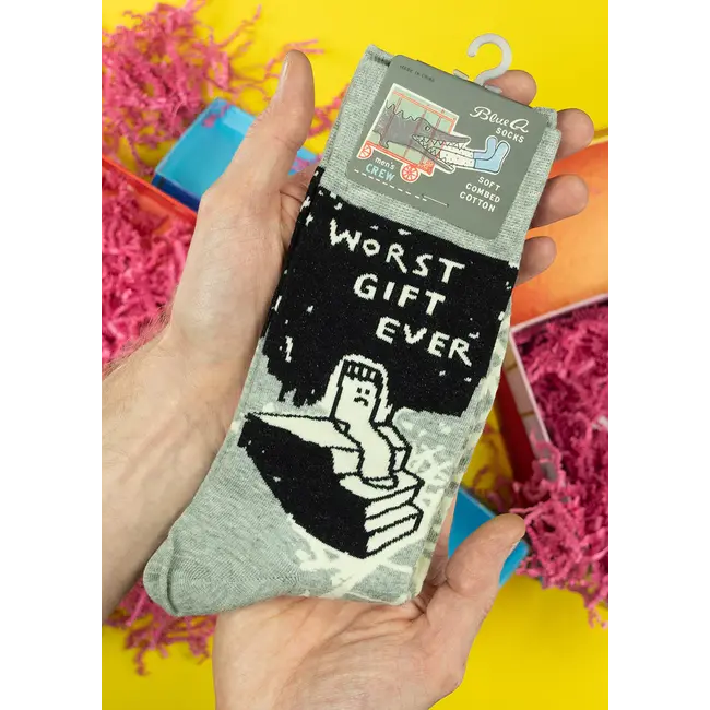 Blue Q - Socks Worst Gift Ever - size 40-46 (men)