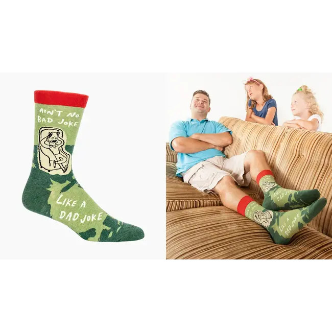 Blue Q - Chaussettes Ain't No Bad Joke Like A Dad Joke - taille 40-46 (hommes)