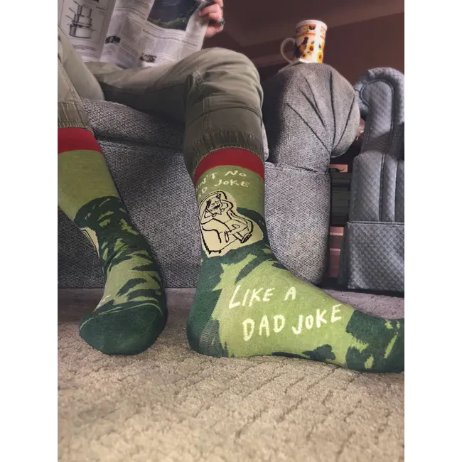 Blue Q - Socken Ain't No Bad Joke Like A Dad Joke  - Größe 40-46 (Männer)