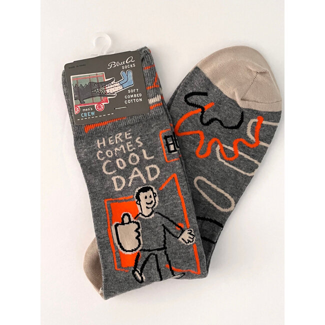 Blue Q - Chaussettes Here Comes Cool Dad - taille 40-46 (hommes)