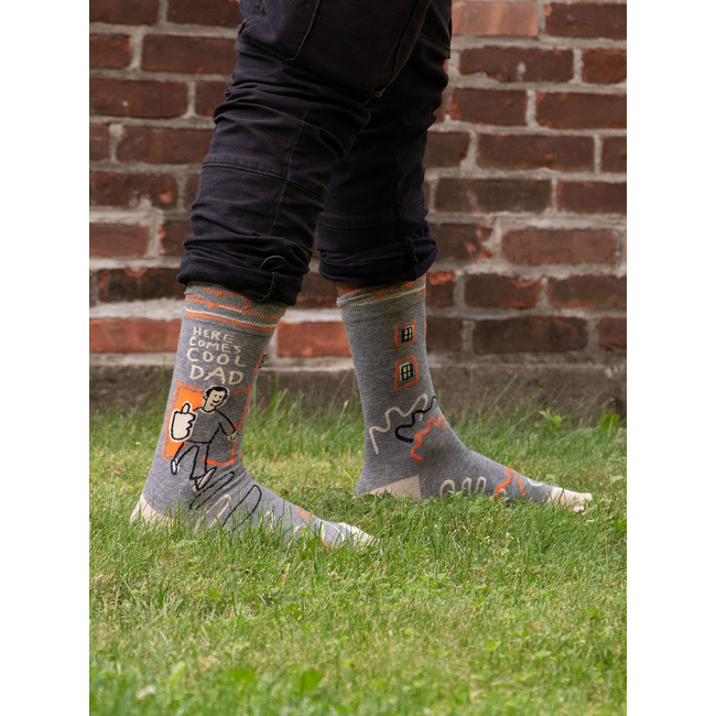 Blue Q - Here Comes Cool Dad  - Größe 40-46 (Männer)