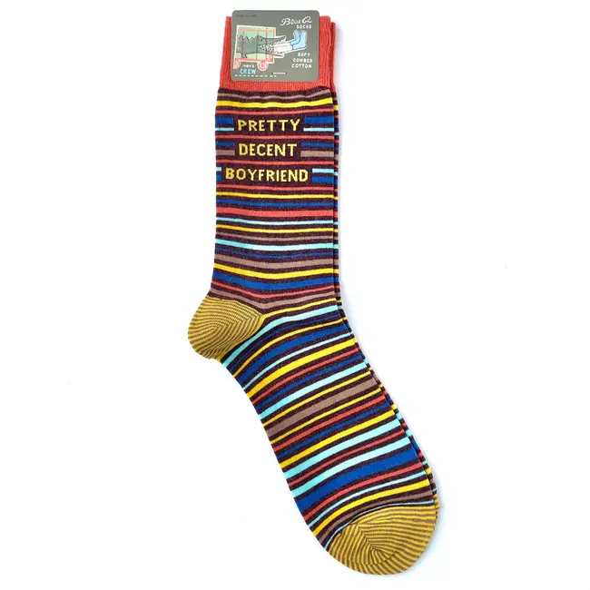 Blue Q - Chaussettes Pretty Decent Boyfriend - taille 40-46 (hommes)