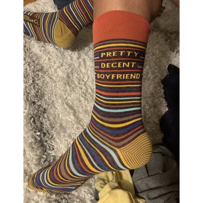 Blue Q - Chaussettes Pretty Decent Boyfriend - taille 40-46 (hommes)