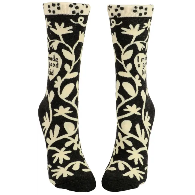 Blue Q - Chaussettes I Made A Good Kid - taille 36-41 (femmes)