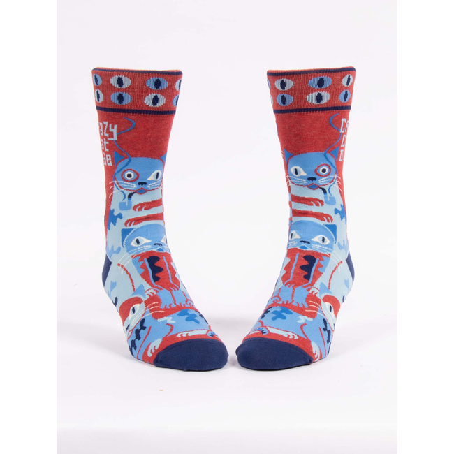 Blue Q -Crazy Cat Dude - size 40-46 (men)