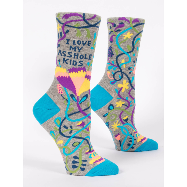 Blue Q - Socks I Love My Asshole Kids  - size 36-41 (women)